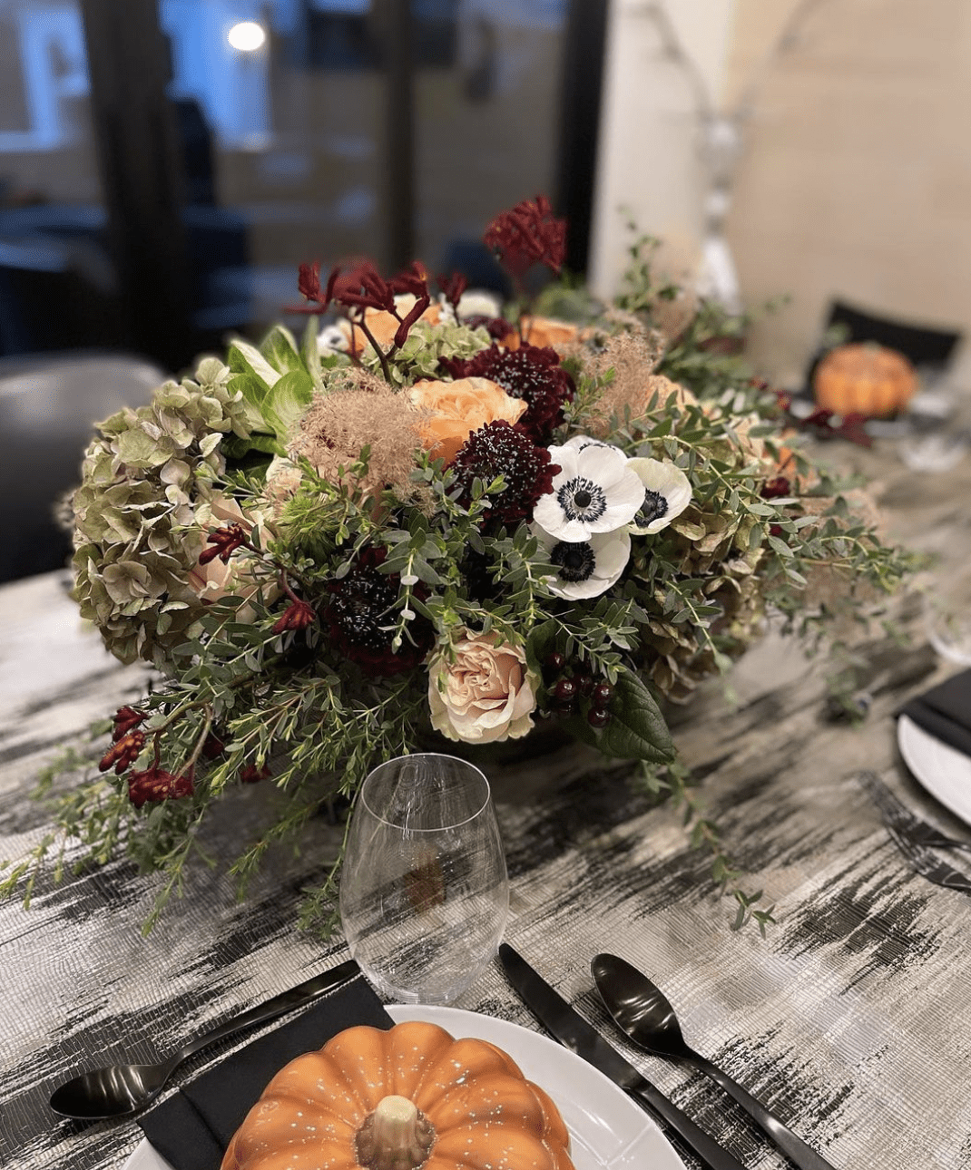 thanksgiving floral arrangement