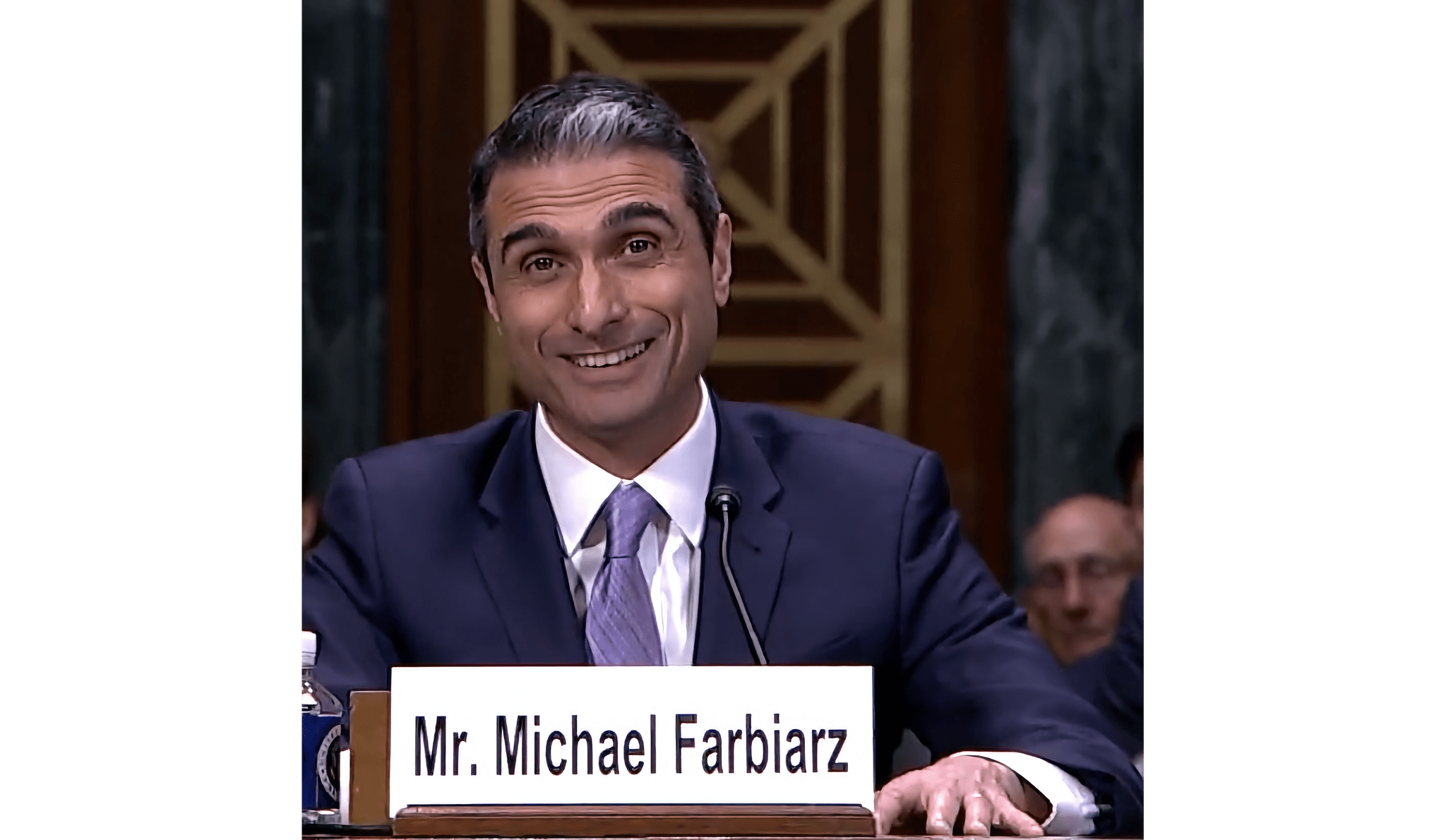 Say hello to Judge Farbiarz, who will be overseeing the DOJ's case against Apple. Source: [Wikipedia](https://feed.feedburster.com/macstoriesnet/redirect?url=https://en.wikipedia.org/wiki/Michael_E._Farbiarz#/media/File:Michael_Farbiarz.jpg).